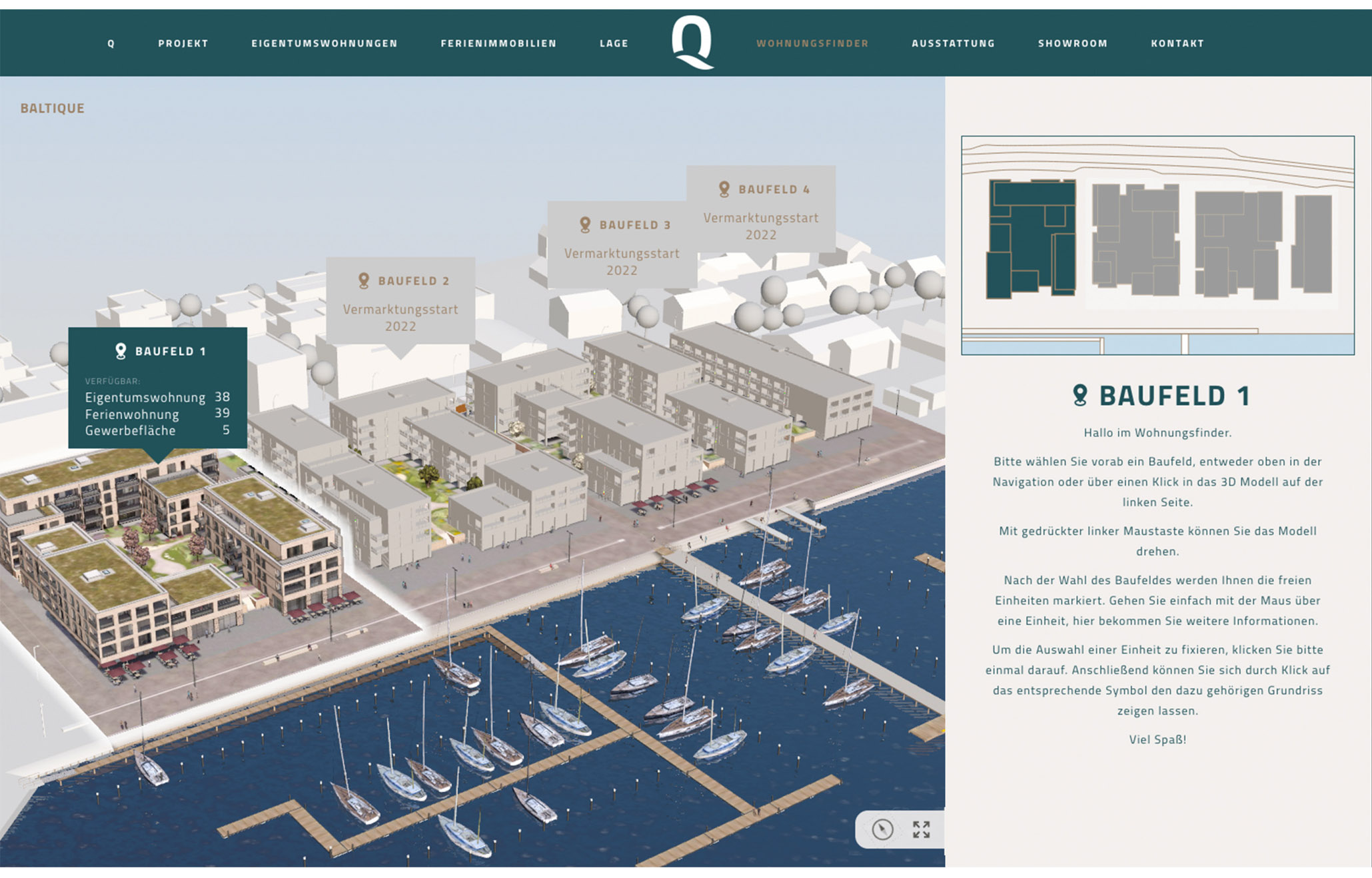 Wohnungsfinder Baltique