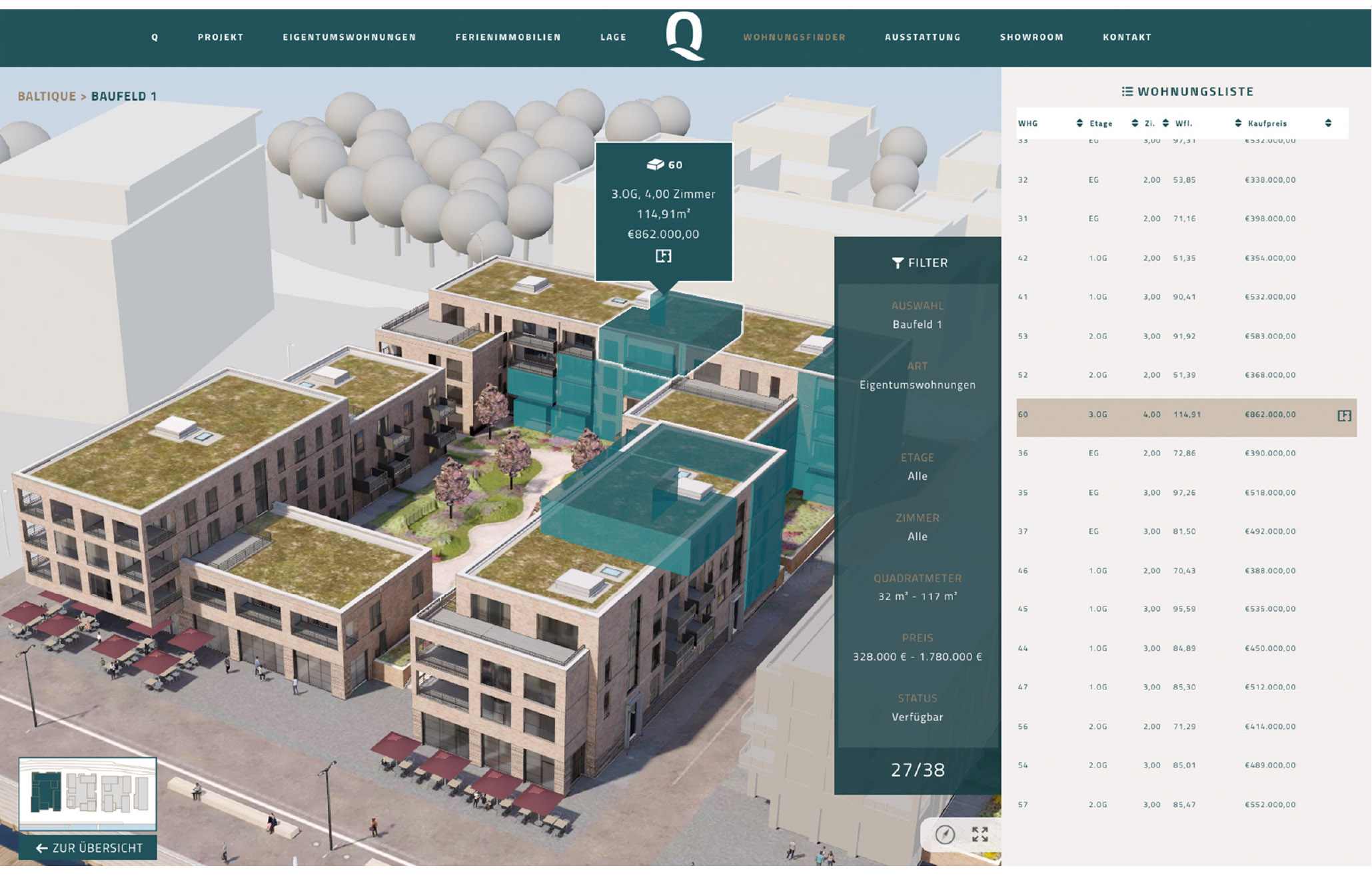 Wohnungsfinder Baltique
