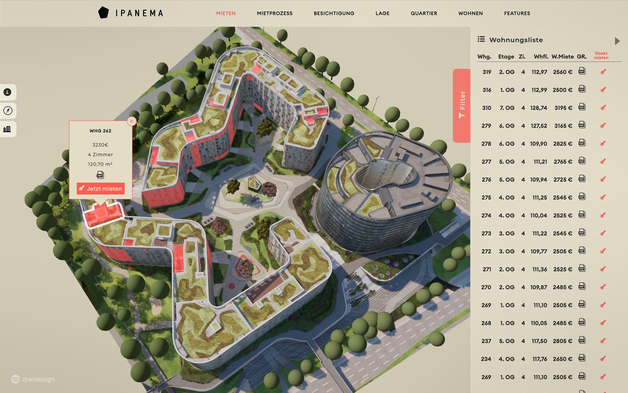 Wohnungsfinder Ipanema