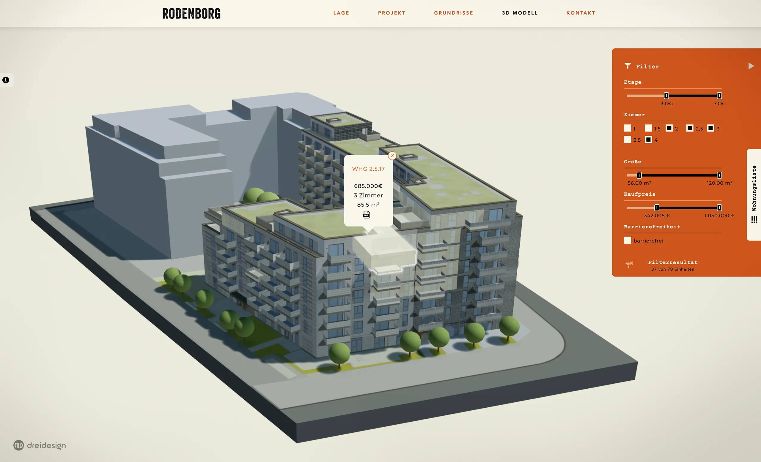 Wohnungsfinder Rodenborg 6