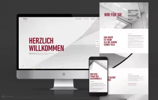 Objektentwicklung Website
