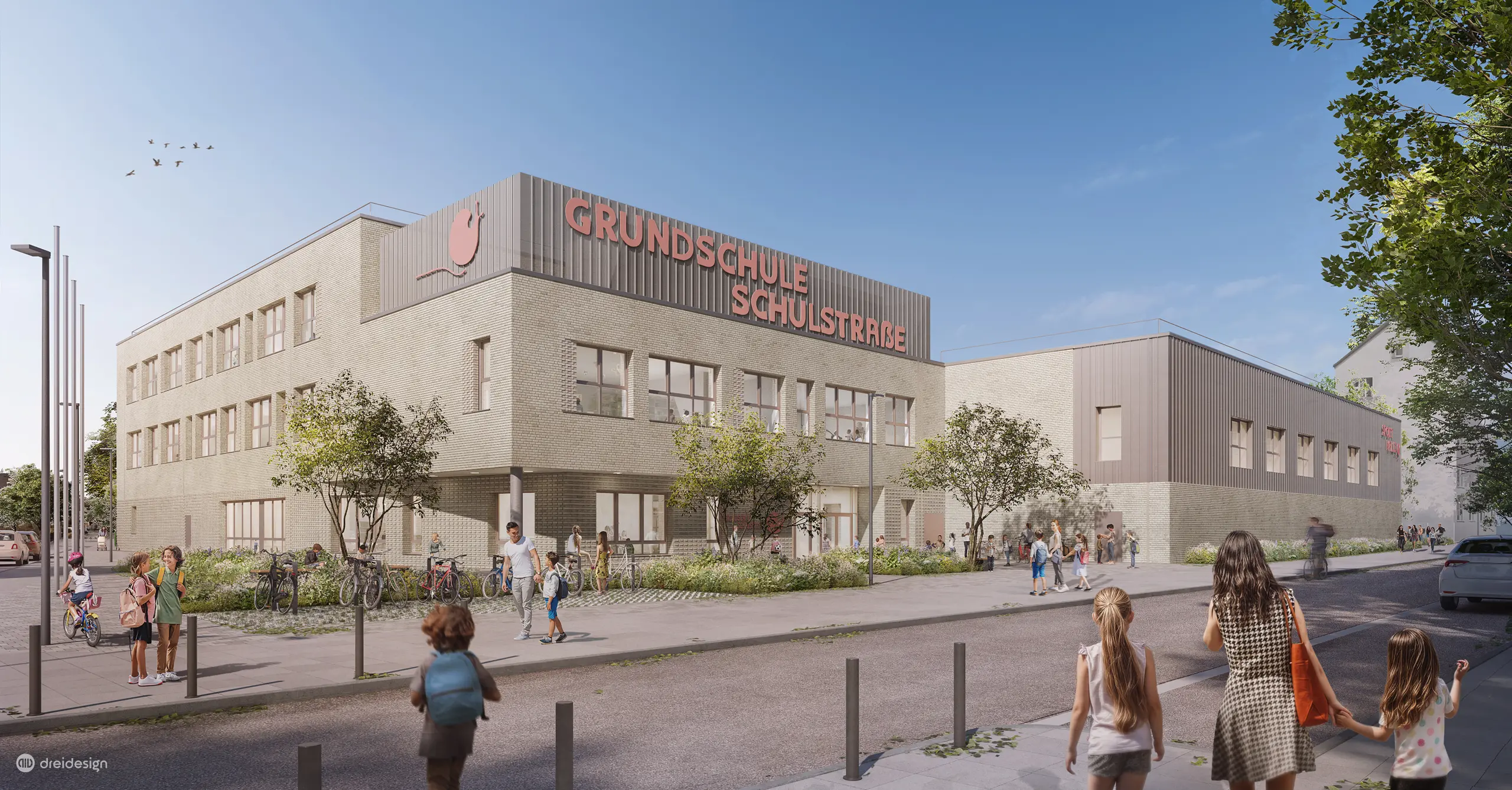 Schule Köln Höhenberg Visualisierung